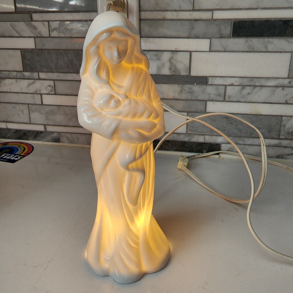Mother Mary and Jesus Light
